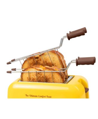 GCT2 Deluxe Grilled Cheese Sandwich Toaster with Easy-Clean Toasting Baskets, Adjustable Toasting Dial and Extra Wide Slots