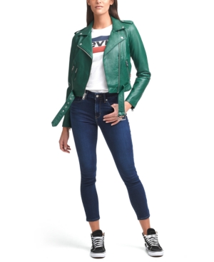 Levi's Women's Faux-Leather Moto Jacket