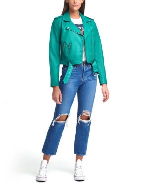 Levi's Women's Faux-Leather Moto Jacket