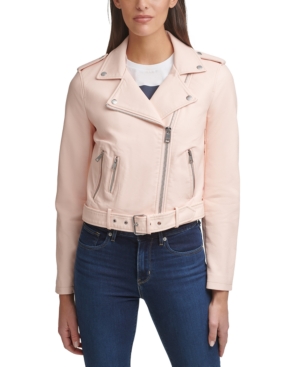 Levi's Women's Faux-Leather Moto Jacket