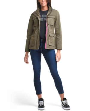 Levi's 4-Pocket Contrast-Trim Military Jacket