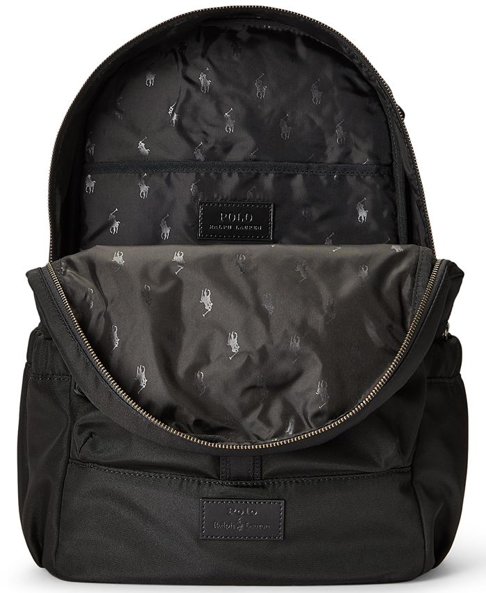 Polo Ralph Lauren Men's LeatherTrim Backpack & Reviews All