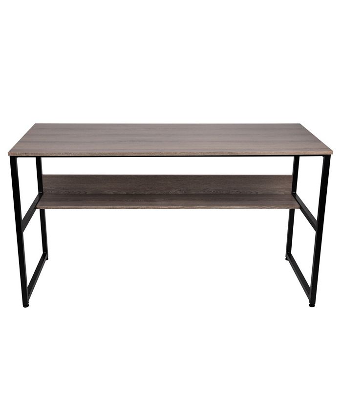 Mind Reader 55" Computer Table with Shelf and Desk Macy's