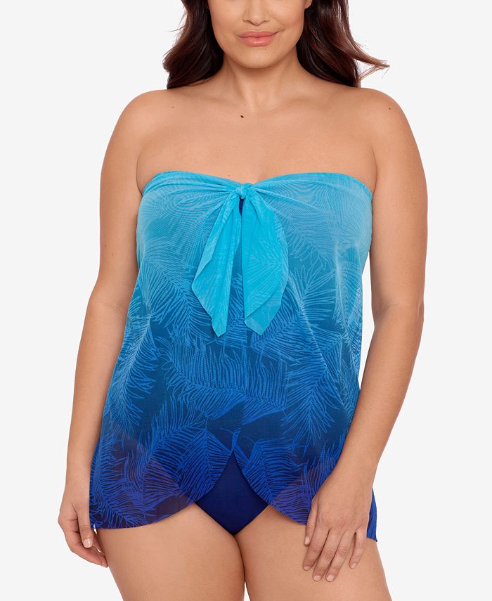 Compulsion Sparsommelig Stille Lauren Ralph Lauren Plus Size Flyaway One-Piece Swimsuit - Macy's