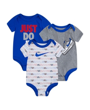 Nike Baby Boys Bodysuit Set 3 Pieces