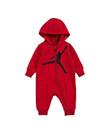 Baby Boys Jump Man Hooded Coverall