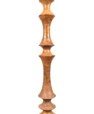 Evolution by Collection Caleb Resin Wood Floor Lamp