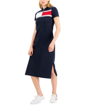 Tommy Hilfiger Polo Midi Dress