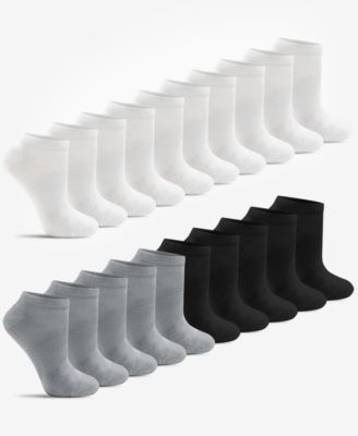 Warner's - 20-Pk. Light & Easy Flat-Knit Low-Cut Socks