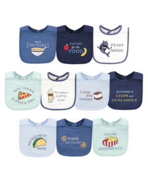 Hudson Baby Boys Bibs Set of 10