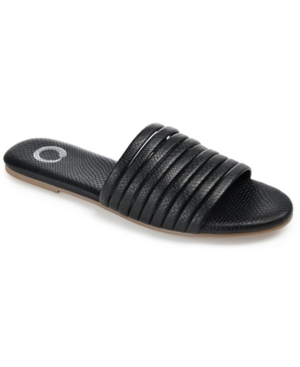 Shop Journee Collection Women's Marisol Slide Women's Shoes In Black
