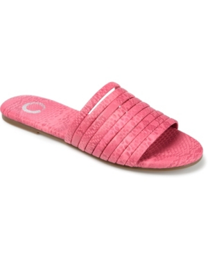 Journee Collection Collection Women's Tru Comfort Foam Marisol Slide In Pink
