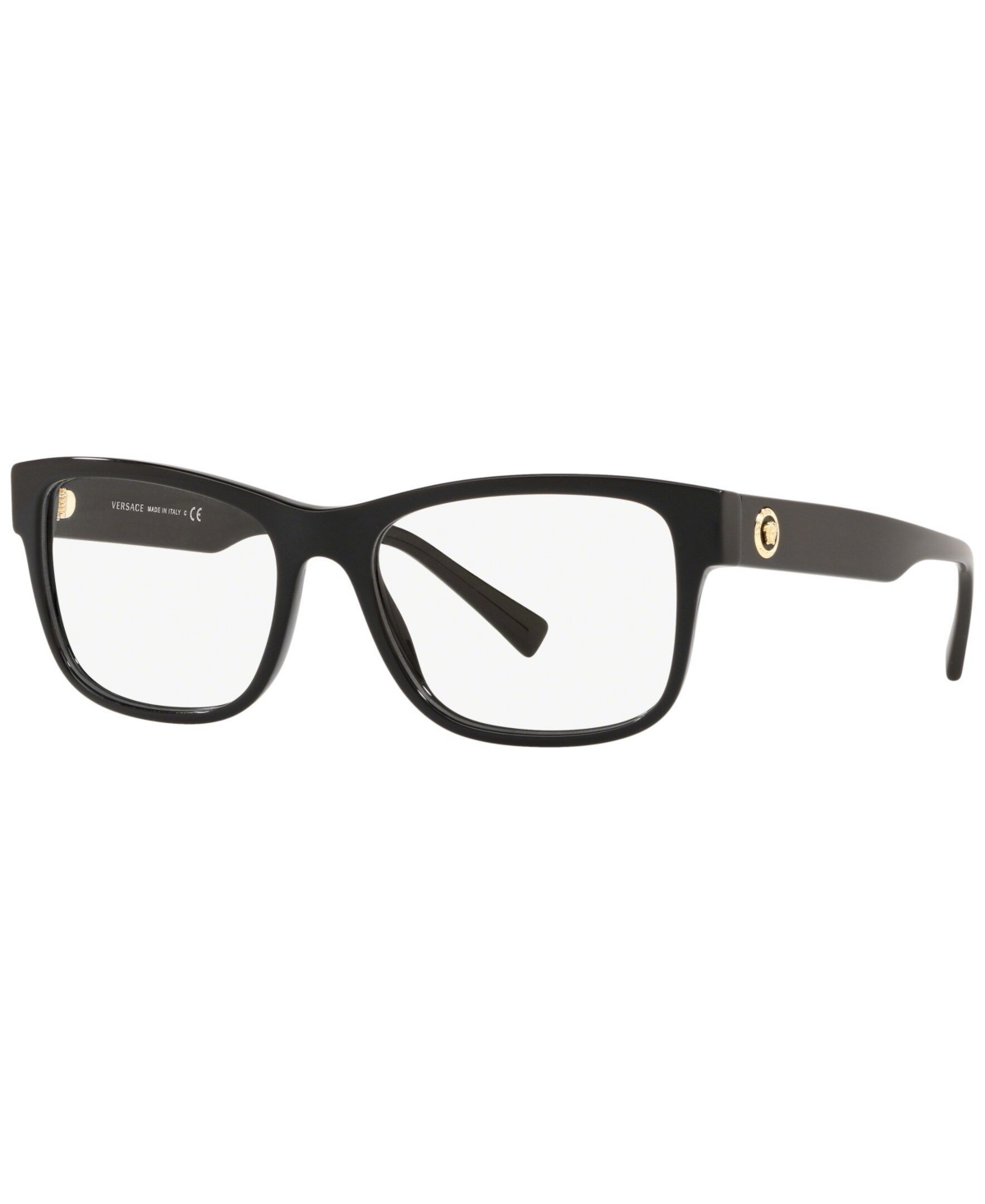 VE3266 Men's Pillow Eyeglasses - Black