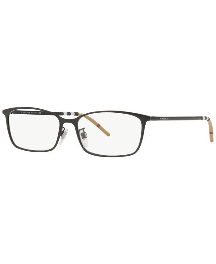 Burberry BE1329D Men's Rectangle Eyeglasses & Reviews - Eyeglasses by  LensCrafters - Handbags & Accessories - Macy's