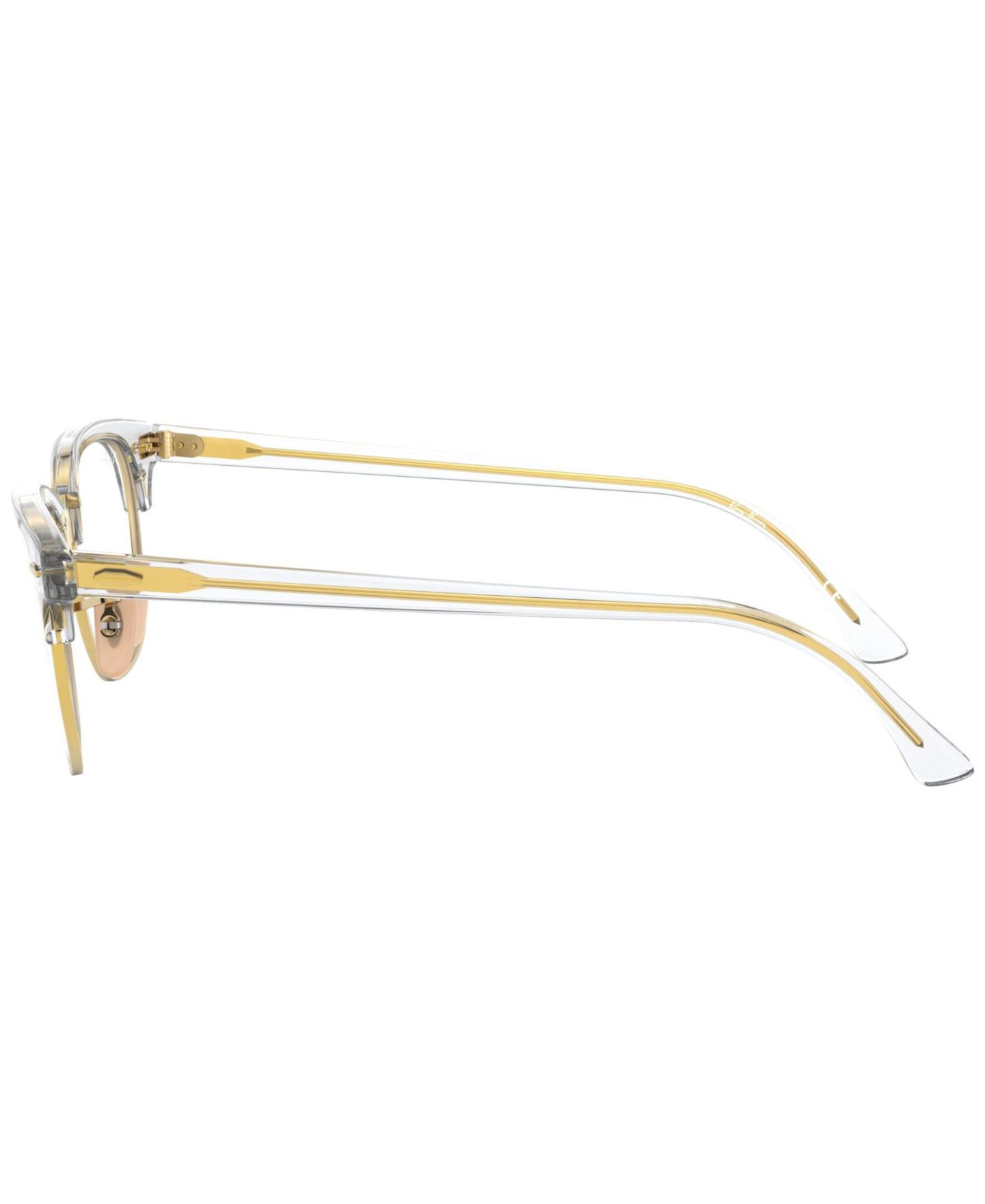 Очки Ray-Ban Unisex Square Plastic RB5154 Clubmaster Optics Eyeglasses, цвет: Transparen — фото 2