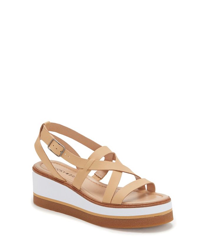 Macys lucky brand sandals on sale