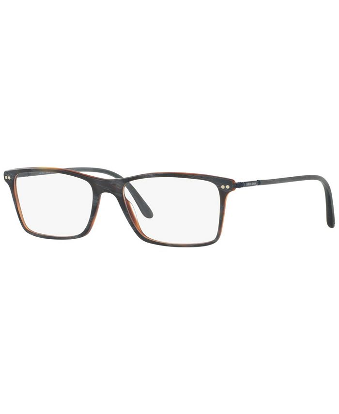 Giorgio Armani AR7037 Men's Rectangle Eyeglasses & Reviews - Eyeglasses by  LensCrafters - Handbags & Accessories - Macy's