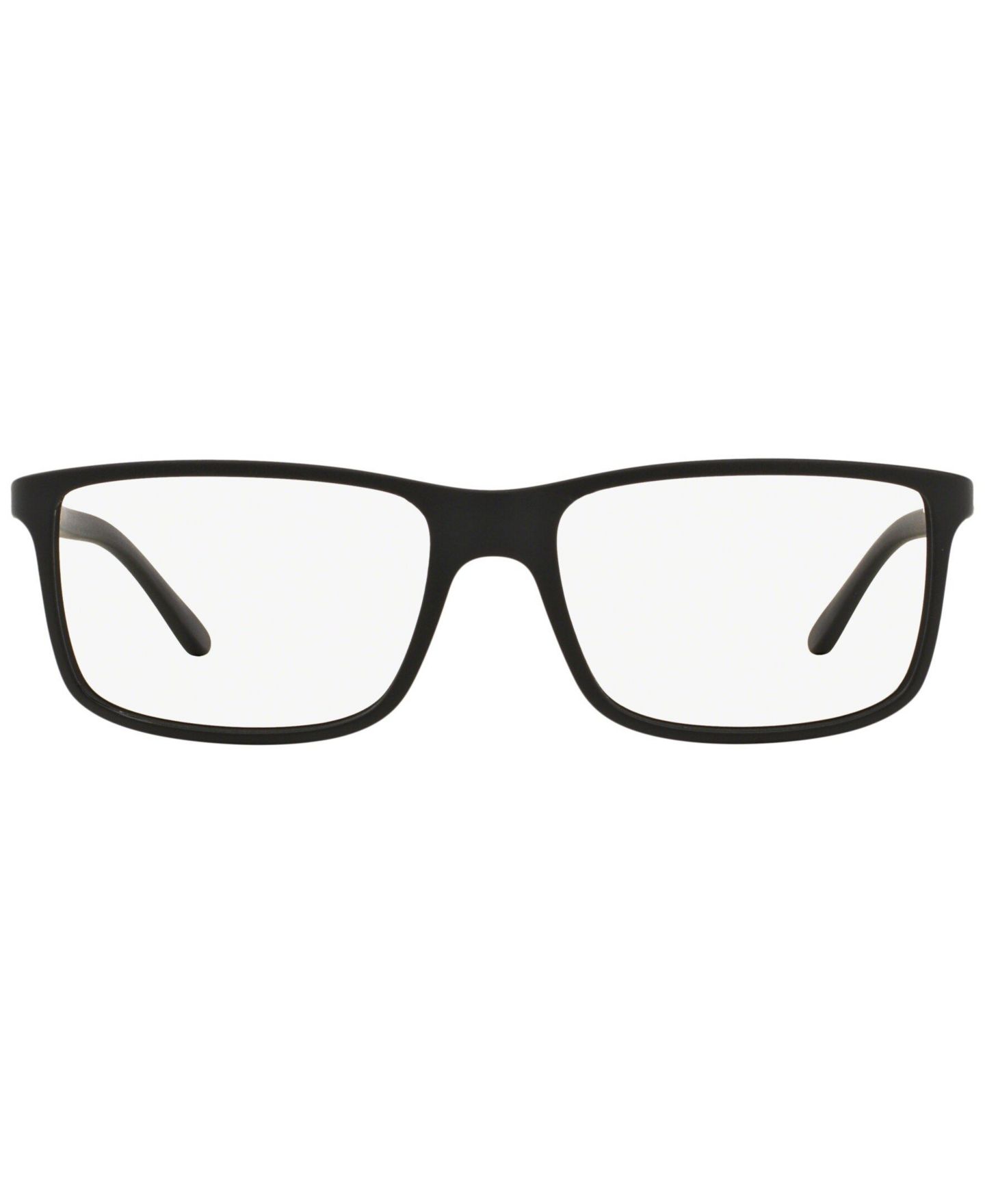 Мужские очки Polo Ralph Lauren Man Rectangle Plastic PH2126 Eyeglasses, цвет: Matte Blck — фото 3
