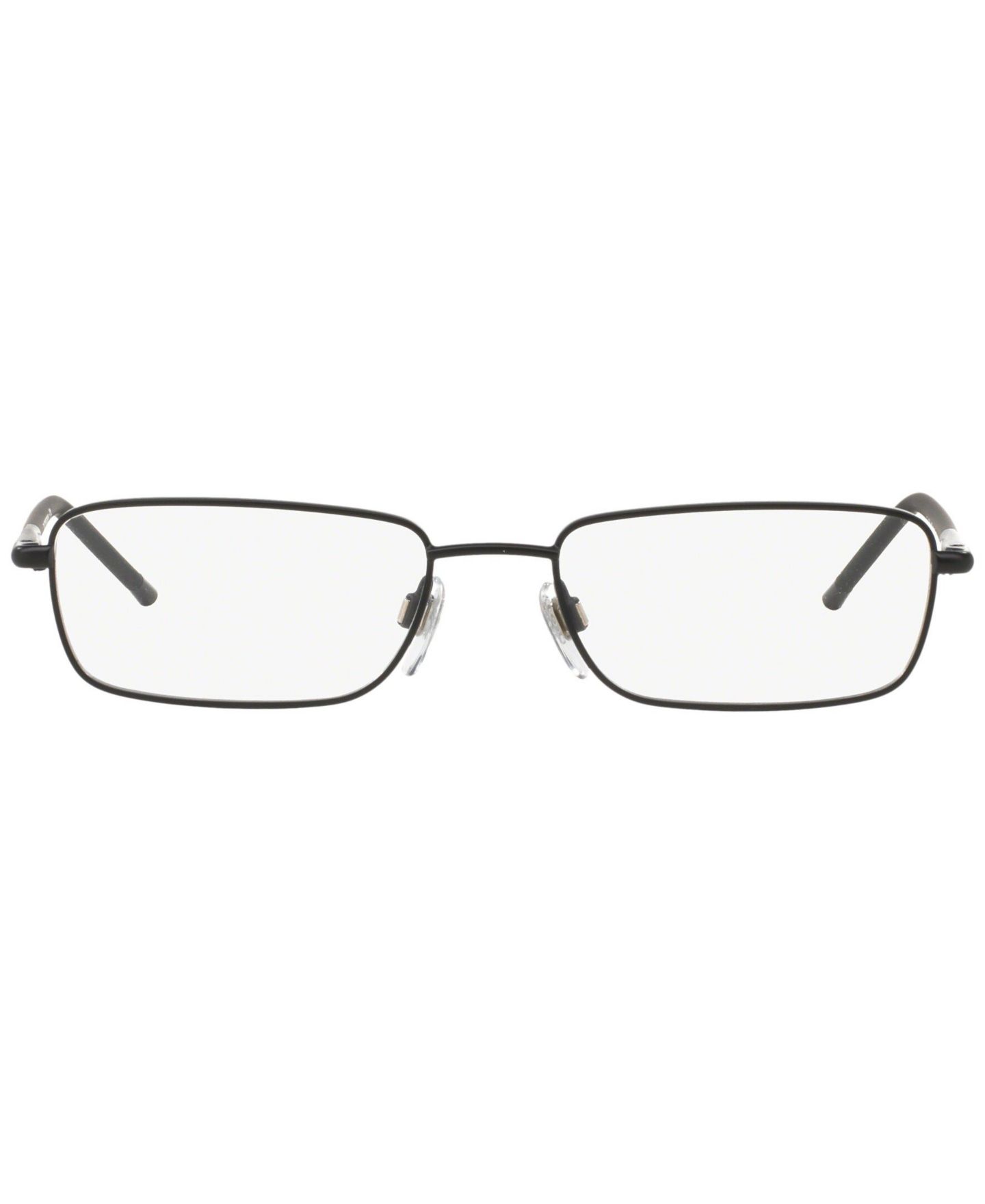 Мужские очки Burberry Man Rectangle Metal BE1268 Eyeglasses, цвет: Matte Blac — фото 3