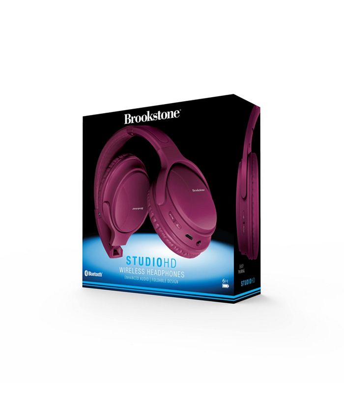 Brookstone STUDIO HD Wireless Headphones Macy