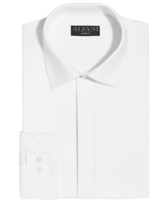 Alfani white 2025 dress shirt