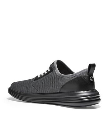 Cole Haan Mens Grandsport Journey Knit Sneaker 11 Black/Magnet/Optic White, Men's