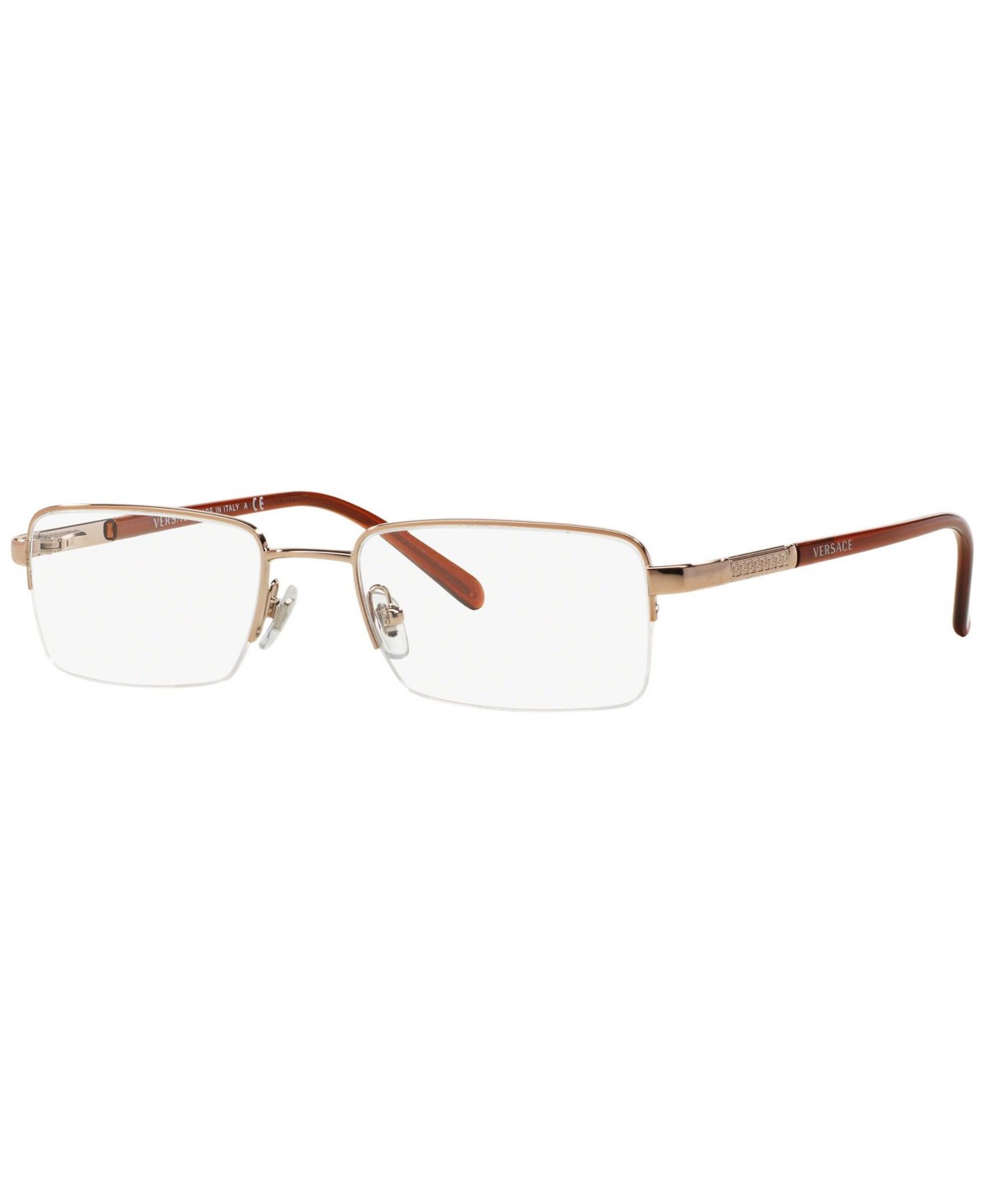 Мужские Versace Man Square Metal VE1066 Eyeglasses — фото 2