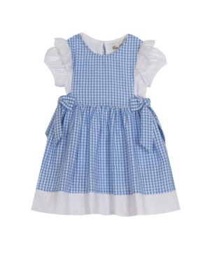 Rare Editions Toddler Girls 2 Piece Seersucker Jumper Set