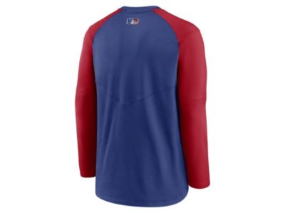 Men's Chicago Cubs Authentic Collection Pre-Game Crew Sweatshirt