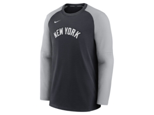 Nike Men's New York Yankees Authentic Collection Pre-Game Crew Sweatshirt