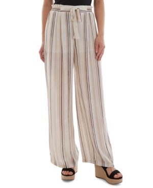 Bcx Juniors' Striped Wide-Leg Pants