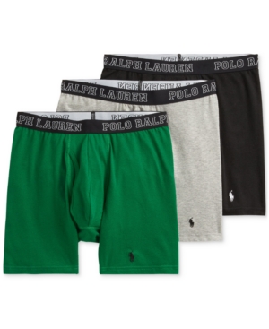 Polo Ralph Lauren Men's Breathable Mesh Boxer Briefs 3-Pack