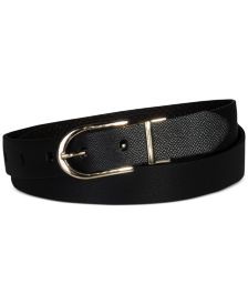 Women's Reversible Logo-Embossed Belt