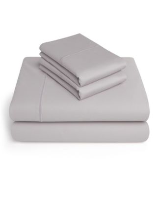 1000 Thread Count 100% Pima Cotton Sateen 4-Pc. Sheet Set, Queen