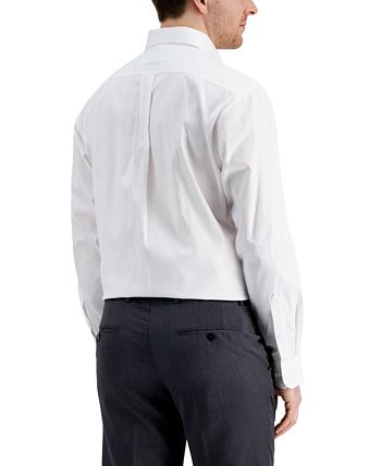 Club Room Men's Regular Fit Pinpoint Dress Shirt, Created for