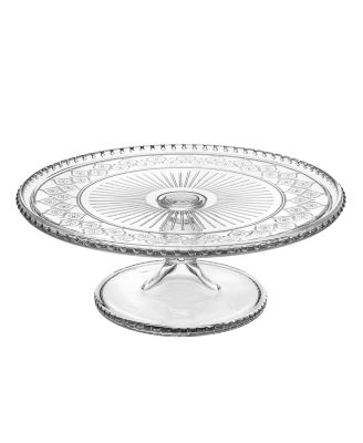 Godinger - Claro Clear Cake Plate