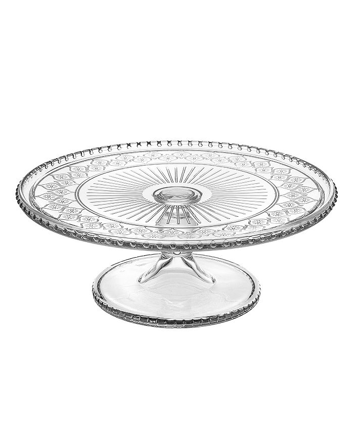 Godinger Claro Clear Cake Plate Macy's