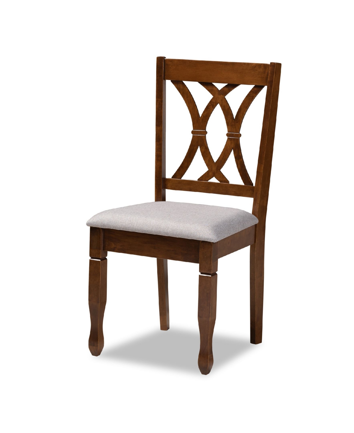 Maya Modern and Contemporary Fabric Upholstered 5 Piece Dining Set