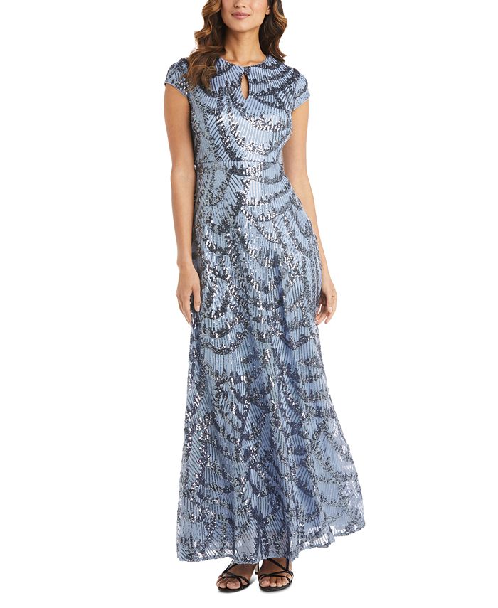 nightway sequin gown