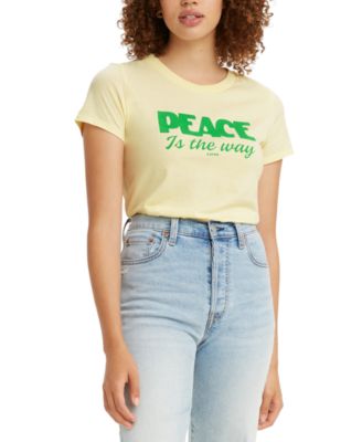 Levi's - Cotton Graphic-Print Surf T-Shirt