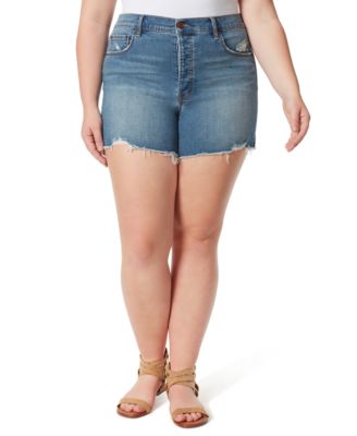 Jessica Simpson - Trendy Plus Size Infinite High Waist Shorts