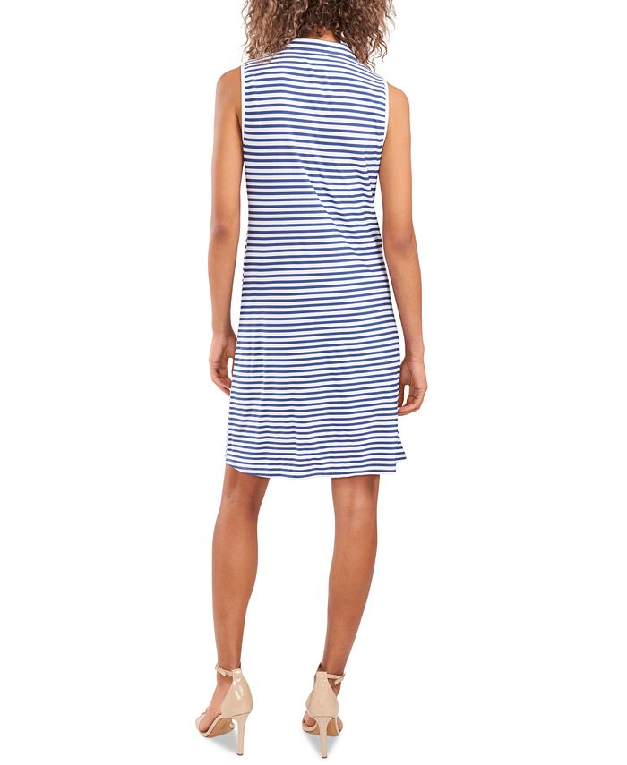 MSK Striped ORing ZipFront Dress Macy's