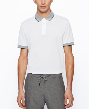 Boss Men's Embroidered Polo Shirt