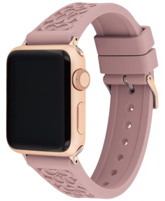 Pink Rubber Apple&reg; Watch Strap 38/40/41mm