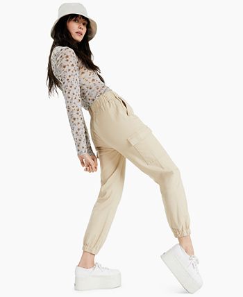 Tinseltown - Juniors' Utility Jogger Pants