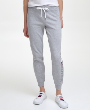 Tommy Hilfiger Sport Heritage Logo Jogger with Rib Cuff