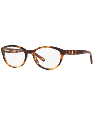 Polo Prep Pp8526 Women's Cat Eye Eyeglasses In Spotty Tor