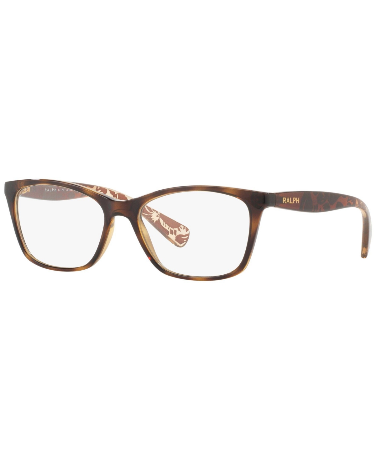 Ralph Lauren RA7071 Women's Cat Eye Eyeglasses - Dark Havan