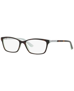 Ralph Lauren Ra7044 Women's Cat Eye Eyeglasses In Top Havana