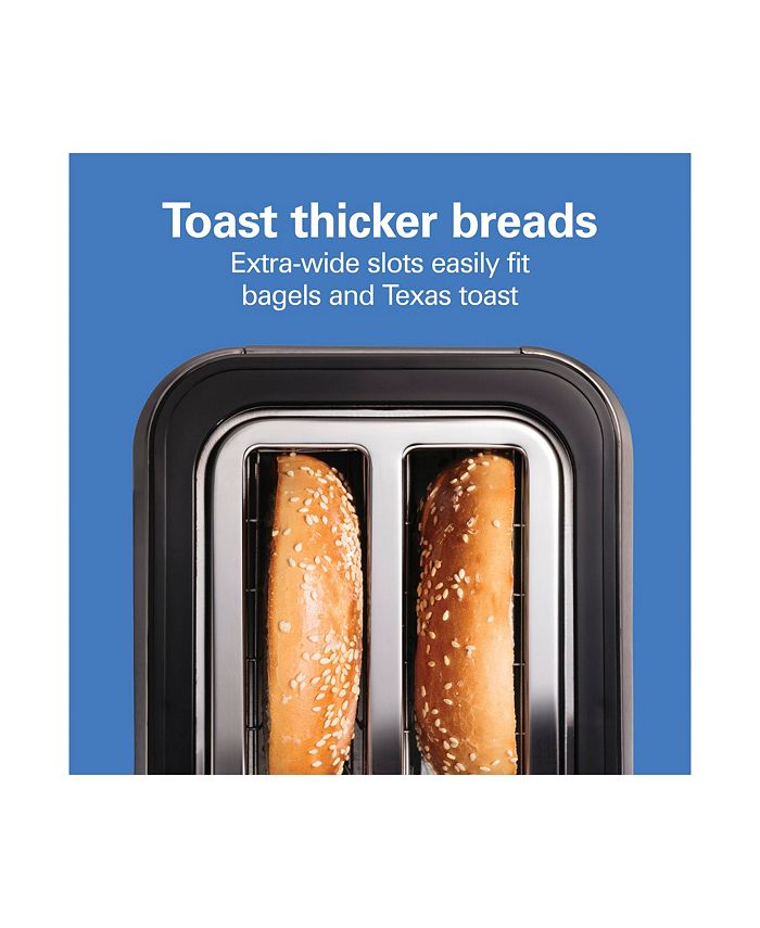 Hamilton Beach ExpertToast 2 Slice Toaster, Adjustable Settings and